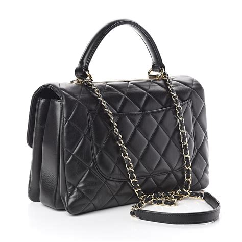 chanel quilted lambskin bag|chanel double flap bag lambskin.